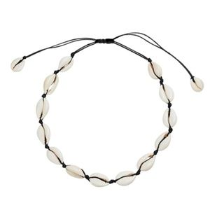 Unisex Natural Seashell choker